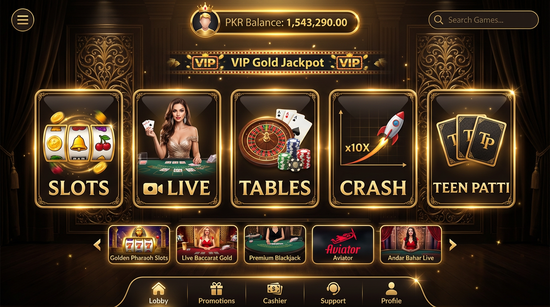 Main screen of gamespk casino page for PK players - 4